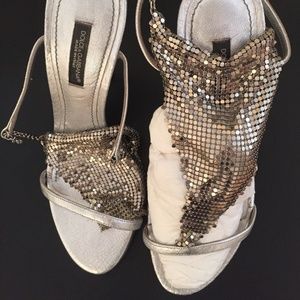 EUC Dolce & Gabbana Sandals Size 37 - 7US